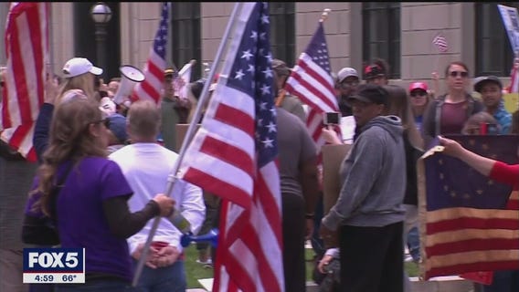 Protesters rally to reopen NJ