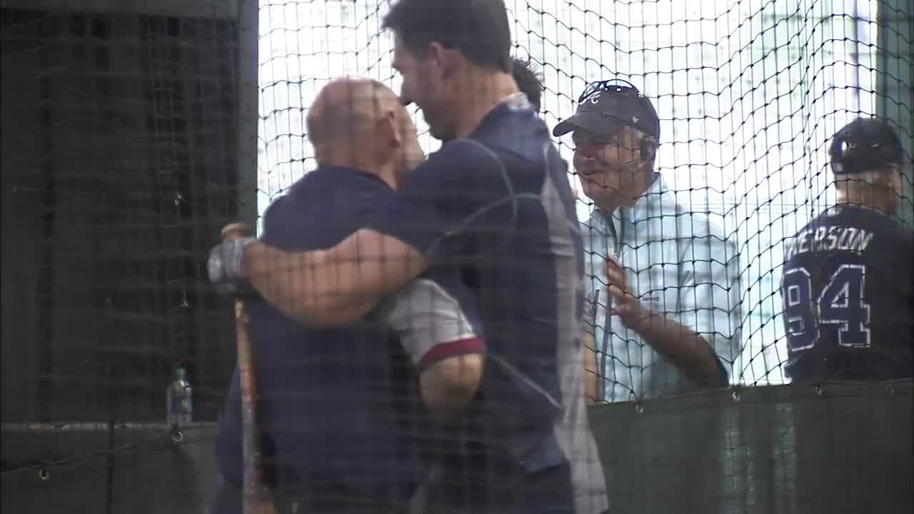 Francoeur at Spring Training