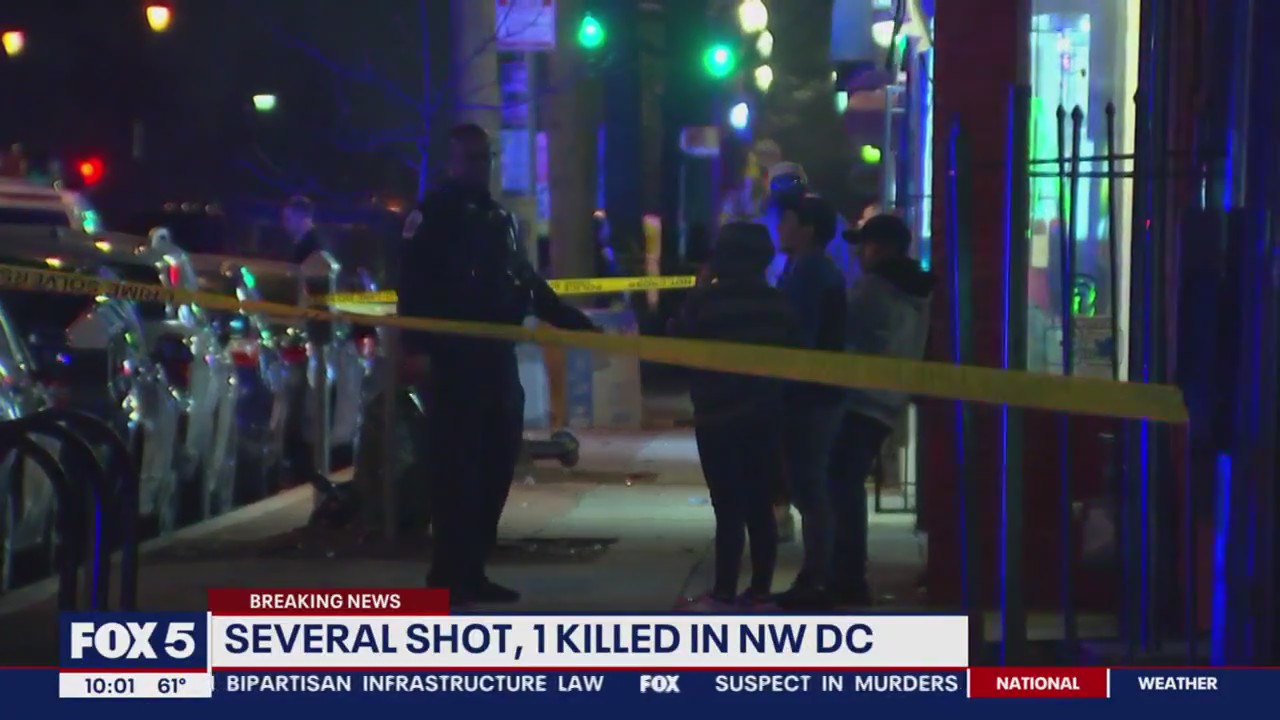 4 shot, 1 killed in Northwest DC | FOX 5 DC