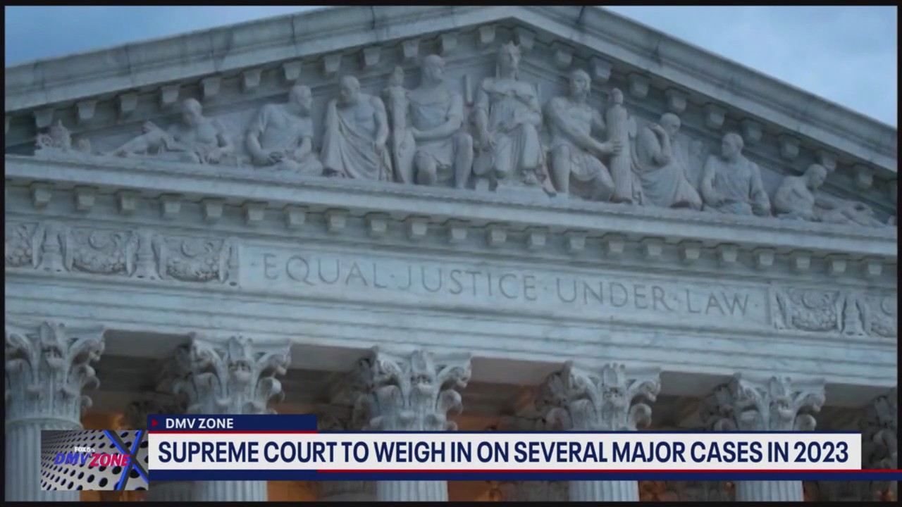 Supreme Court to weigh in on several major cases in 2023