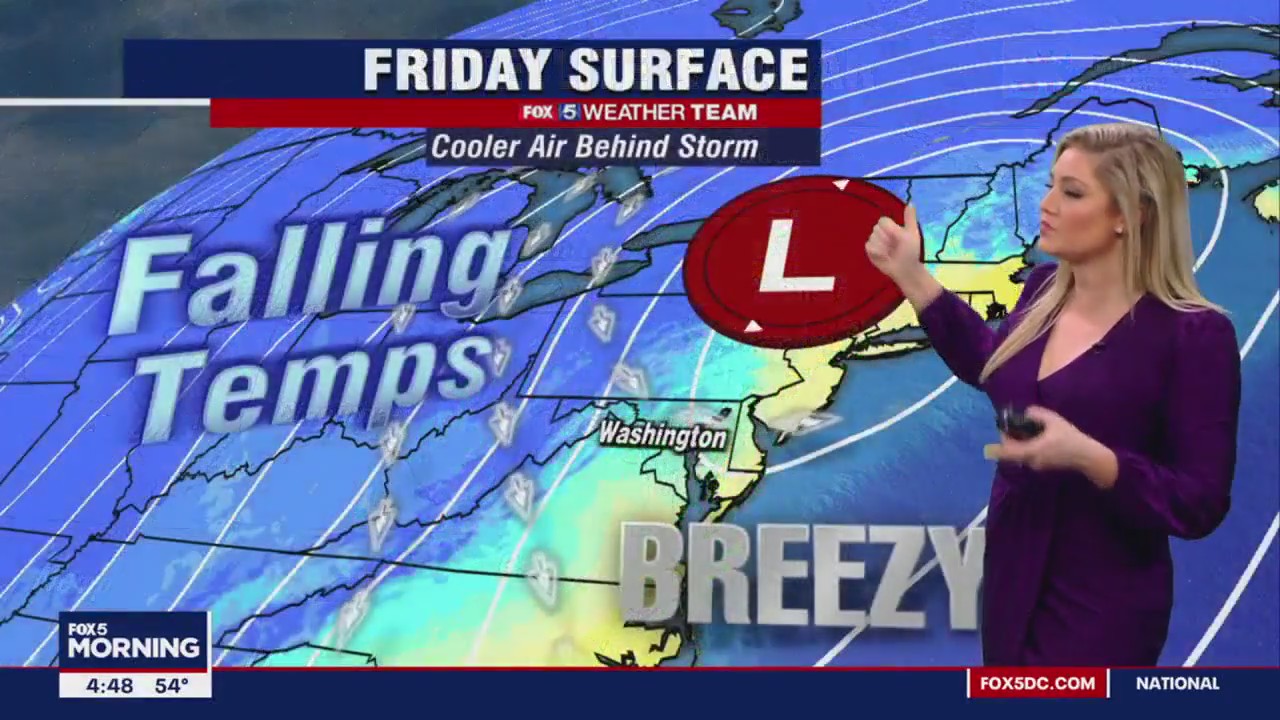 FOX 5 Weather forecast for Friday, January 13