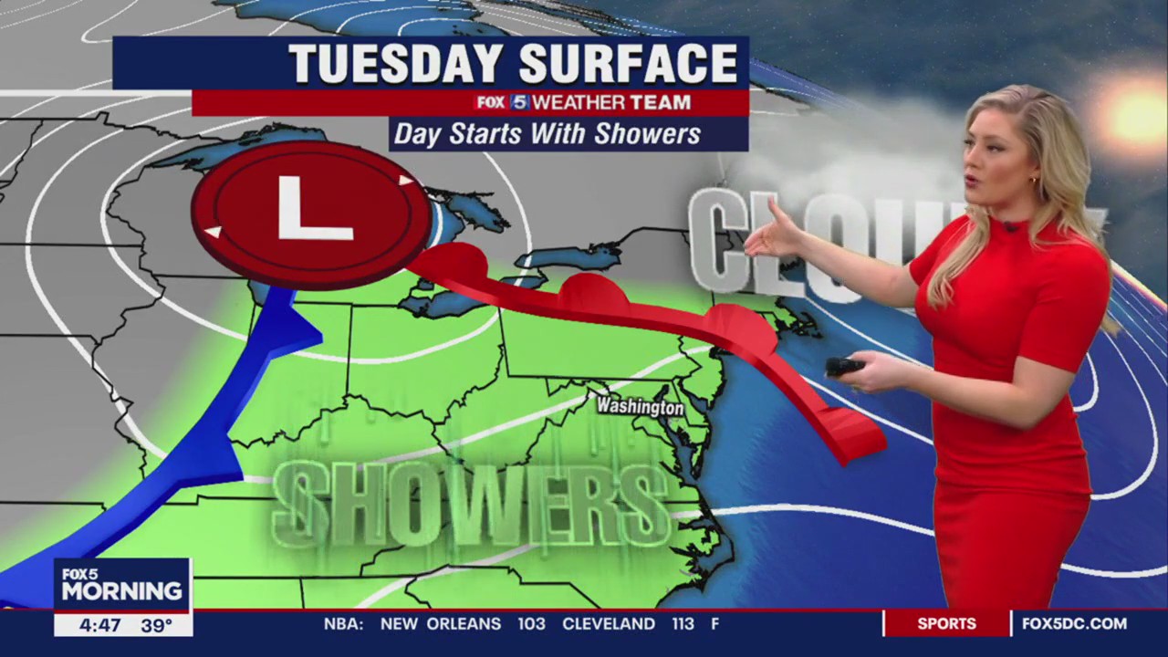 FOX 5 Weather forecast for Tuesday, January 17