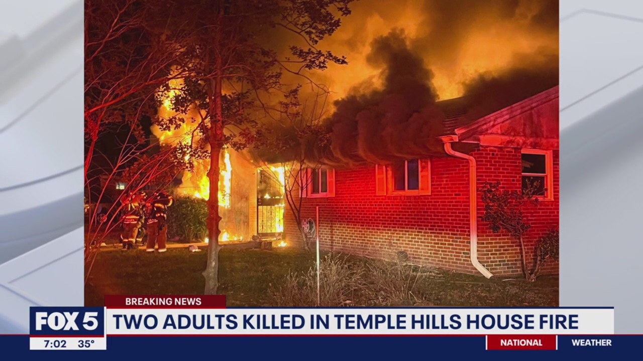 2 adults killed in Temple Hills house fire | FOX 5 DC