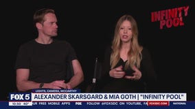 "Infinity Pool" now playing in theaters