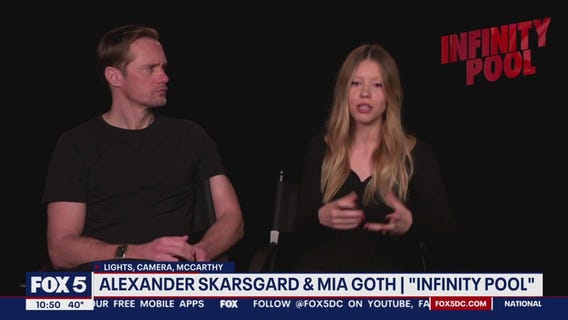 "Infinity Pool" now playing in theaters