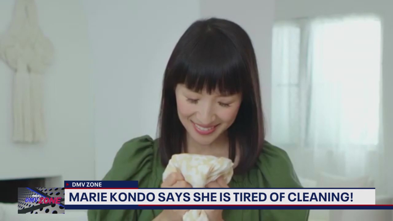 Marie Kondo says she's tired of tidying up