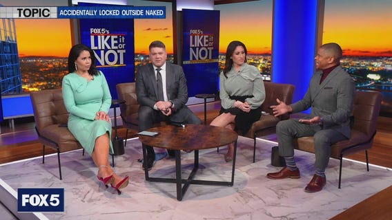 Getting arrested for being locked outside naked