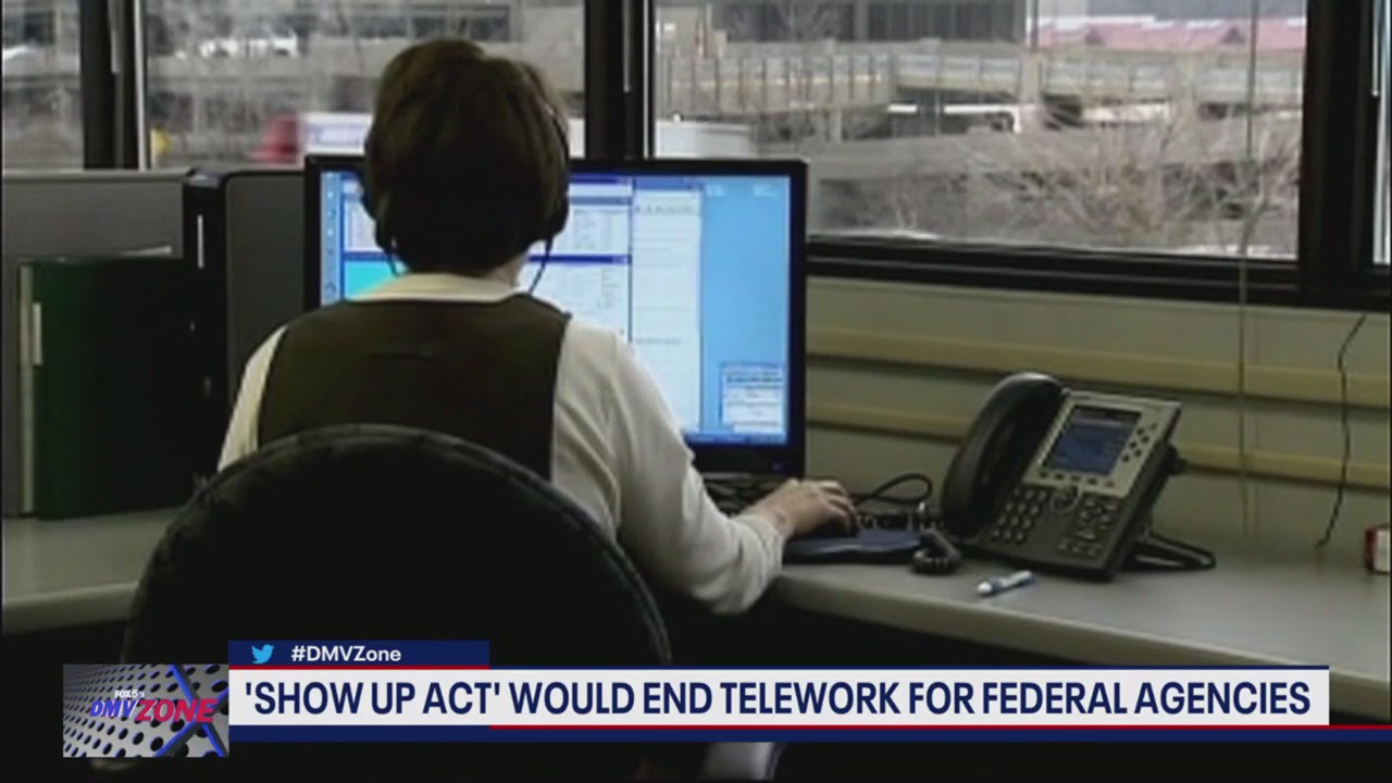 'Show Up Act' could end telework for federal agencies