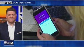 Rules for online etiquette