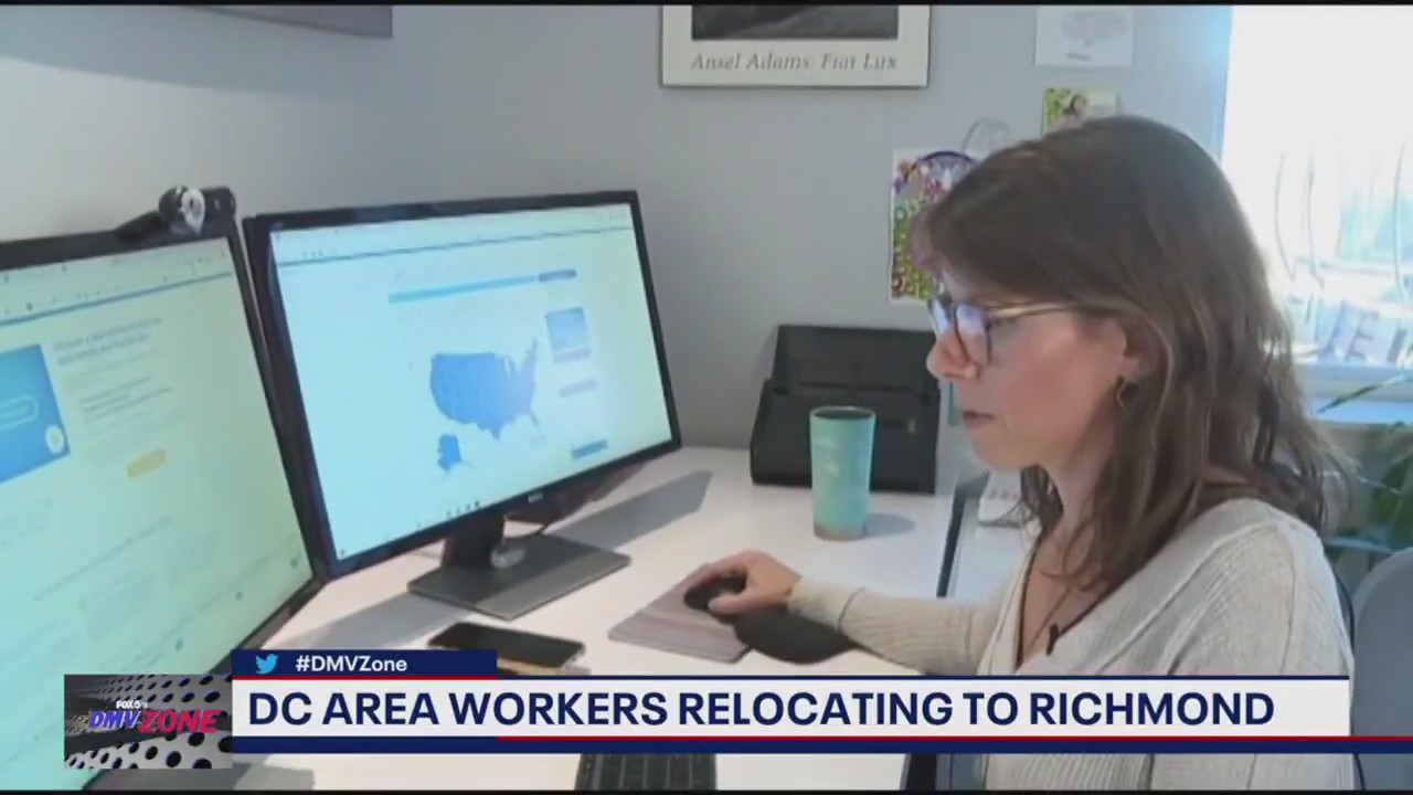 DC area workers relocating to Richmond