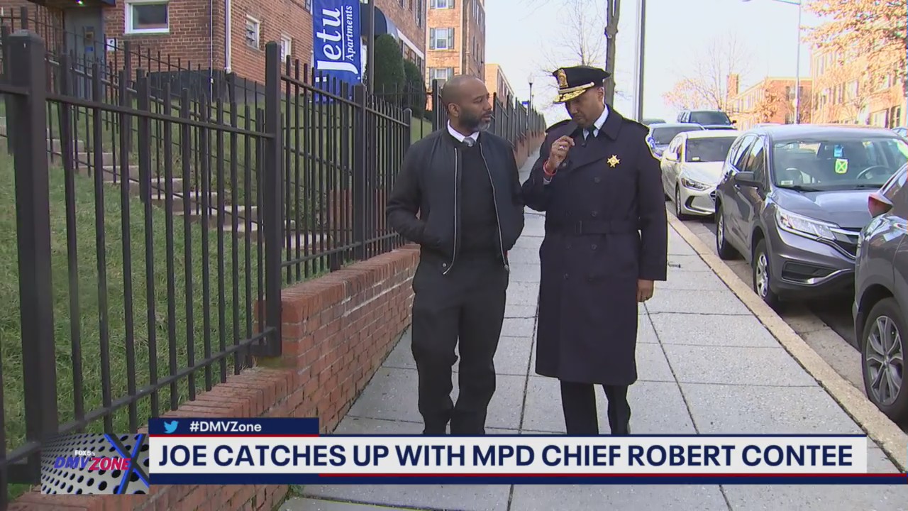 DC Police Chief Robert Contee talks community and crime