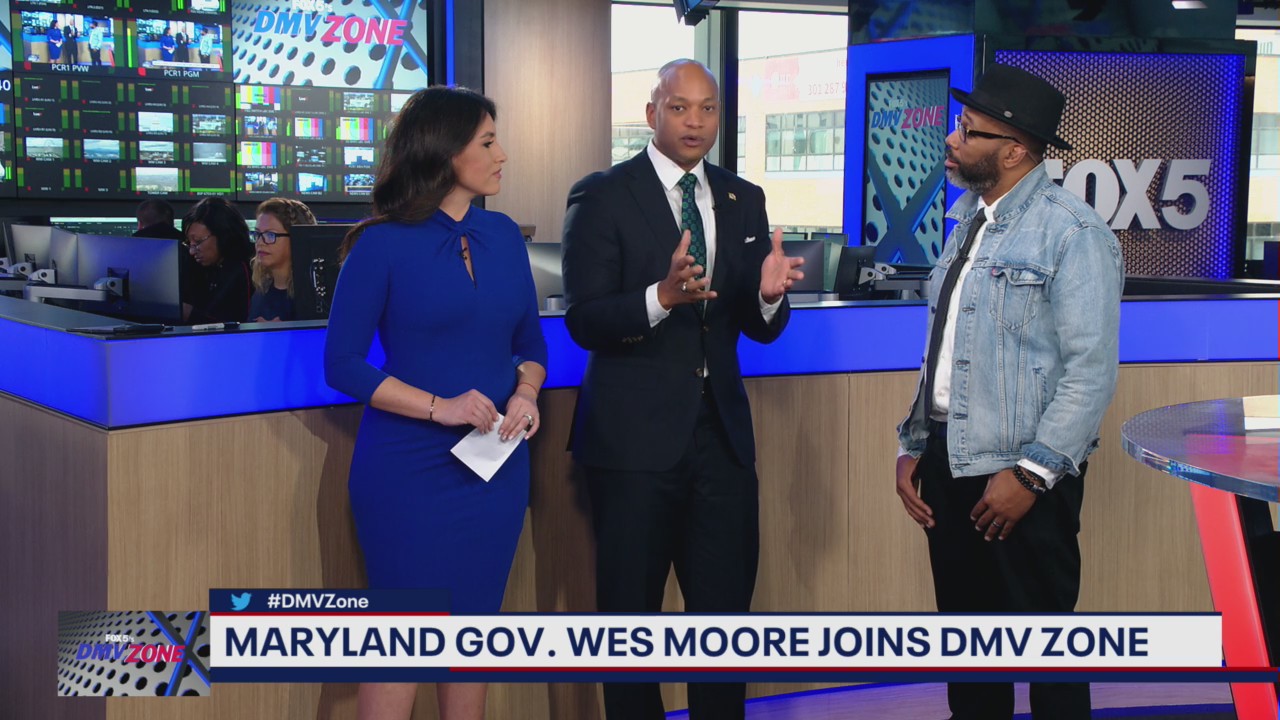 Maryland Gov. Wes Moore talks election plans, tackling crime, investing in education, and Commanders future