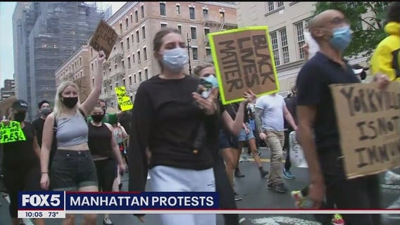 George Floyd protests continue in NYC