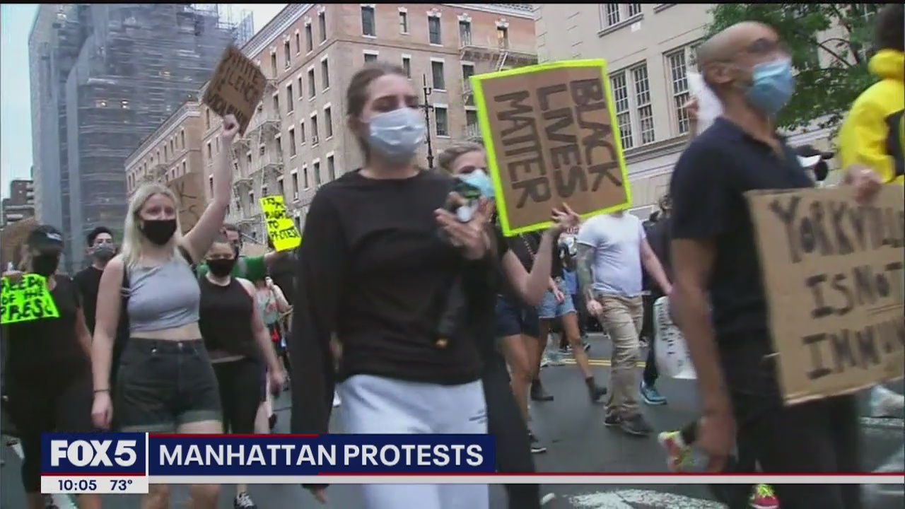 George Floyd protests continue in NYC