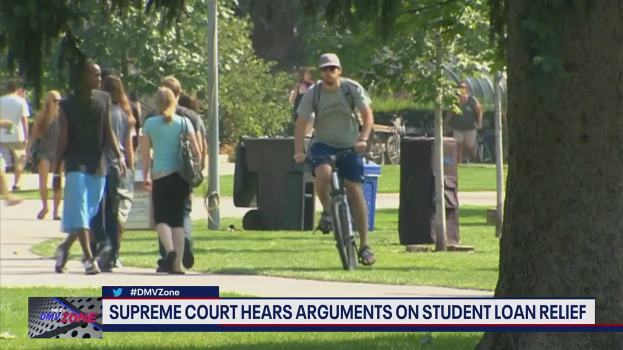 Supreme Court hears arguments on student loan relief