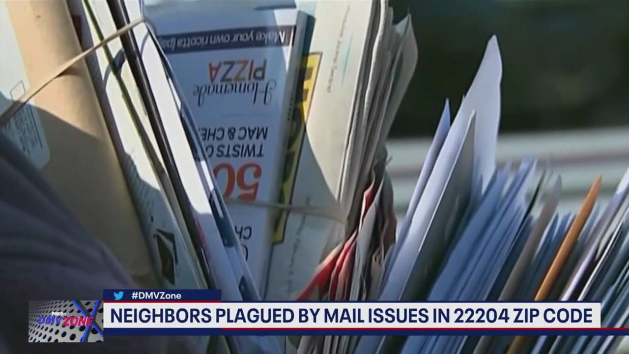 Neighbors plagued by mail issues in 22204 zip code