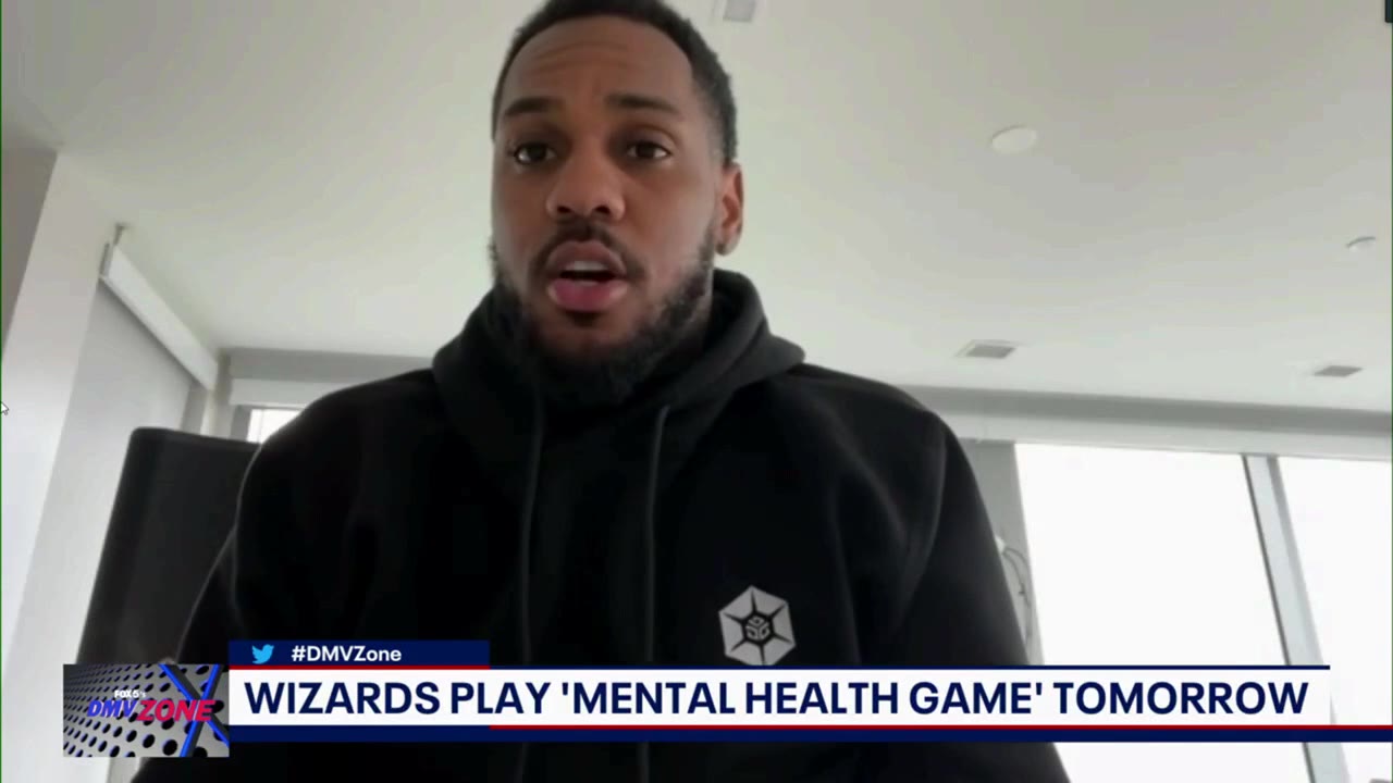 Wizards players raise mental health awareness