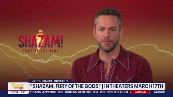 Lights Camera McCarthy: Zachary Levi talks 'Shazam: Fury of the Gods'