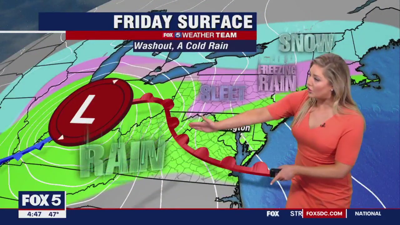 FOX 5 Weather forecast for Friday, March 3