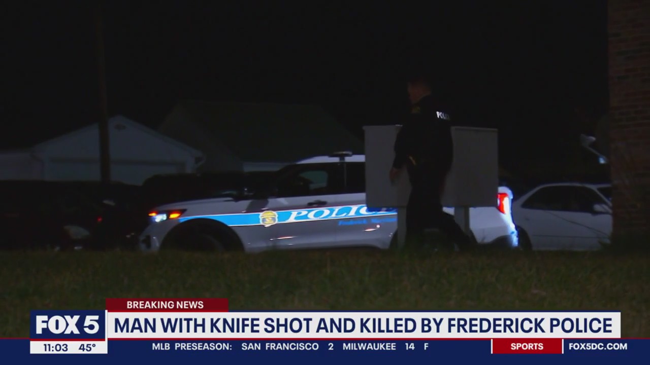 Man killed after officer-involved shooting in Frederick | FOX 5 DC