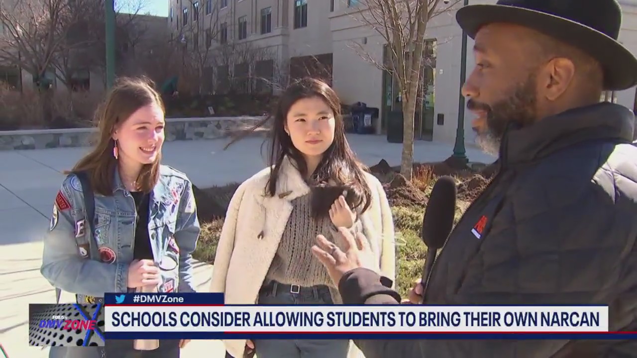 What do students think about brining their own Narcan to school?