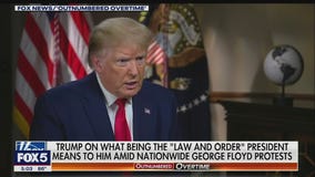 Trump on police reform, protests, campaign rally