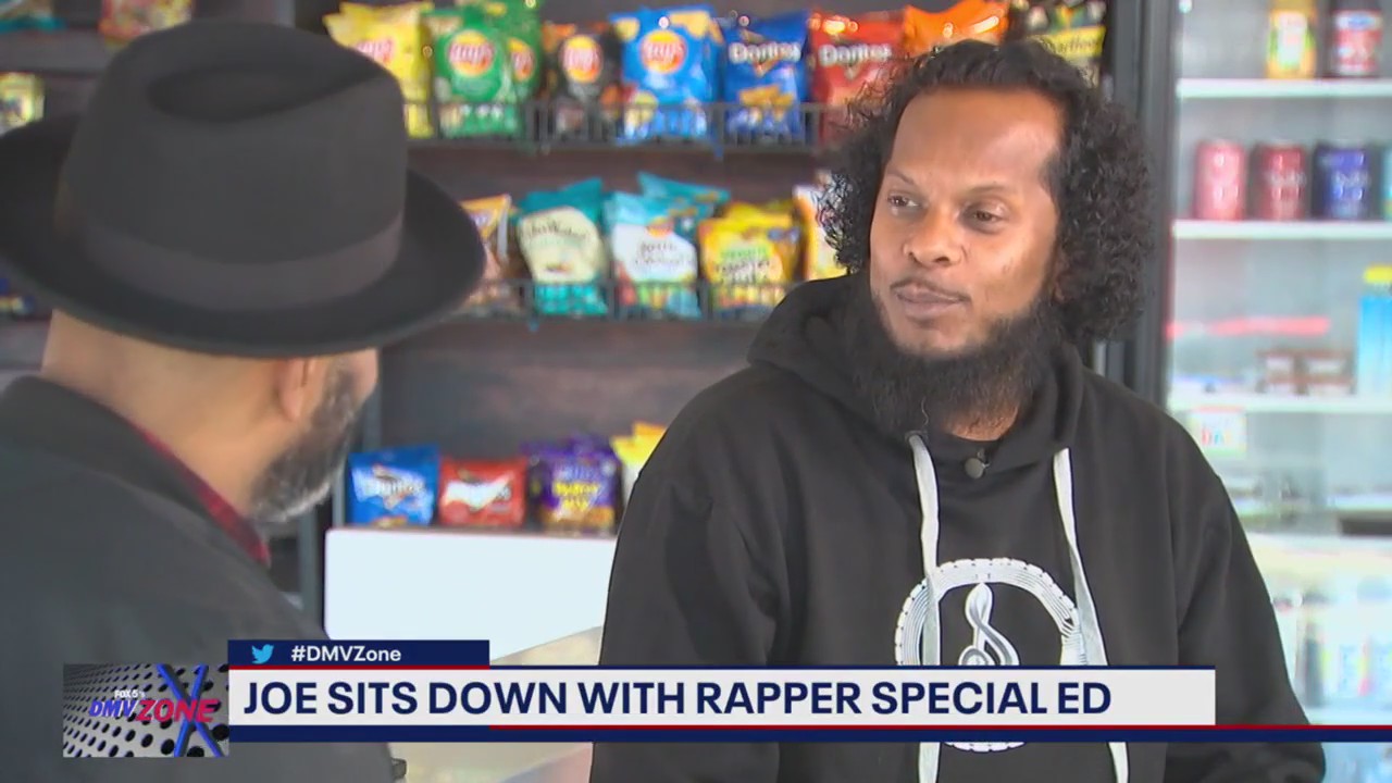 Rapper Special Ed visits Joe Clair at FOX 5