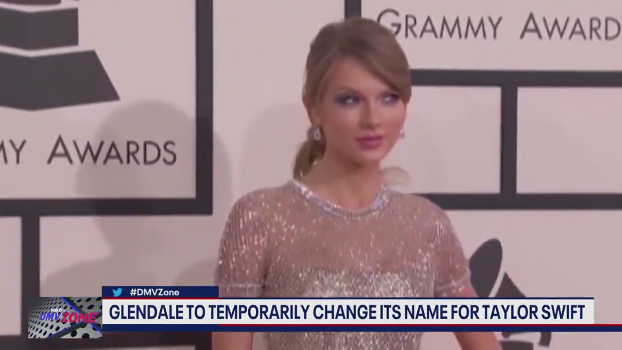 Glendale is temporarily changing their name for Taylor Swift