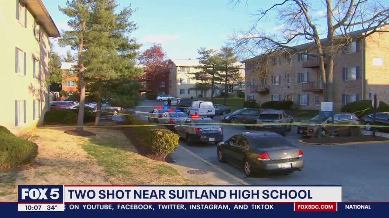 Double shooting in Suitland leaves 2 injured | FOX 5 DC