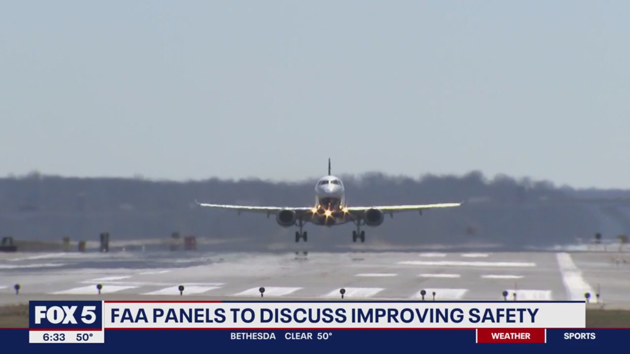 FAA panels discuss air transportation safety improvements | FOX 5 DC