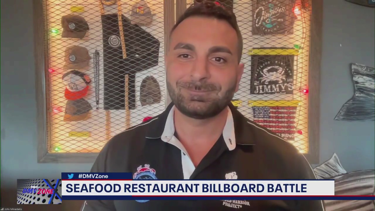 Jimmy's Famous Seafood talks PETA billboard battle