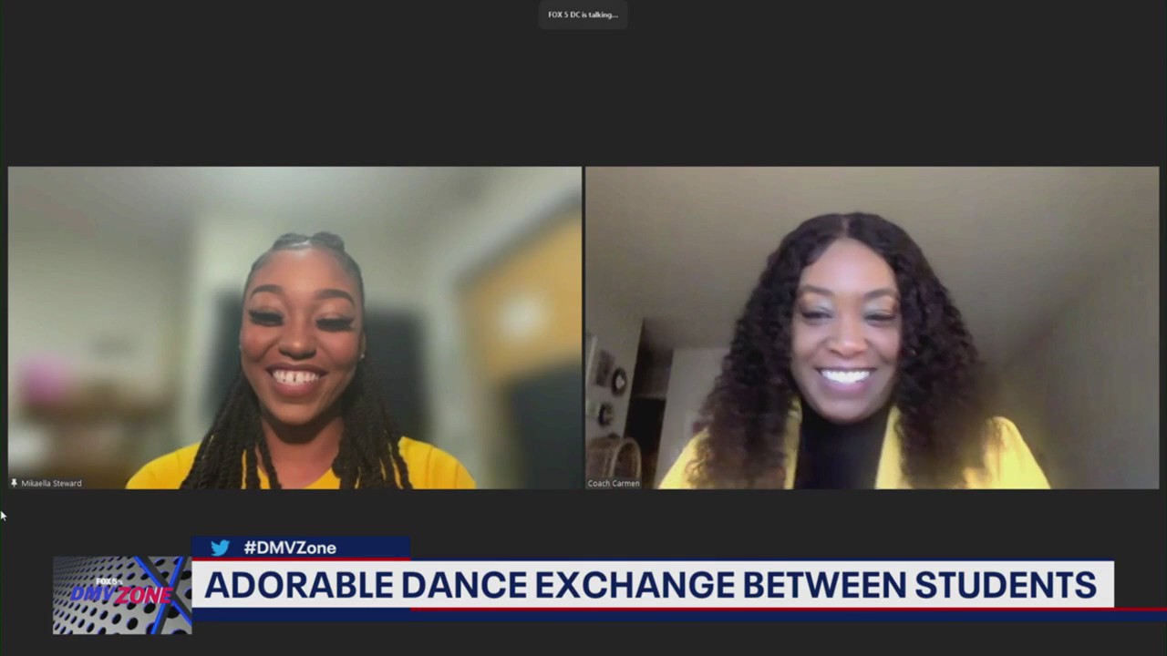 Bowie State student, coach talk adorable exchange with young dancer
