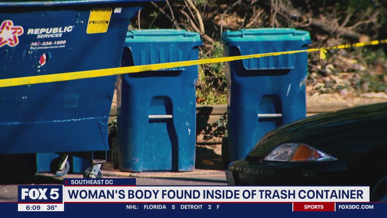 Police ID woman's body found in trash container in Southeast | FOX 5 DC