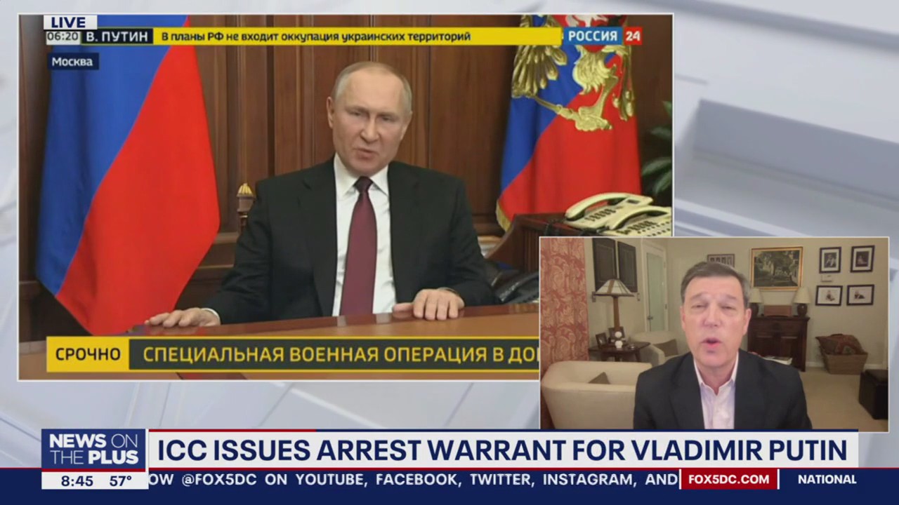 ICC issues arrest warrant for Vladimir Putin | FOX 5 DC