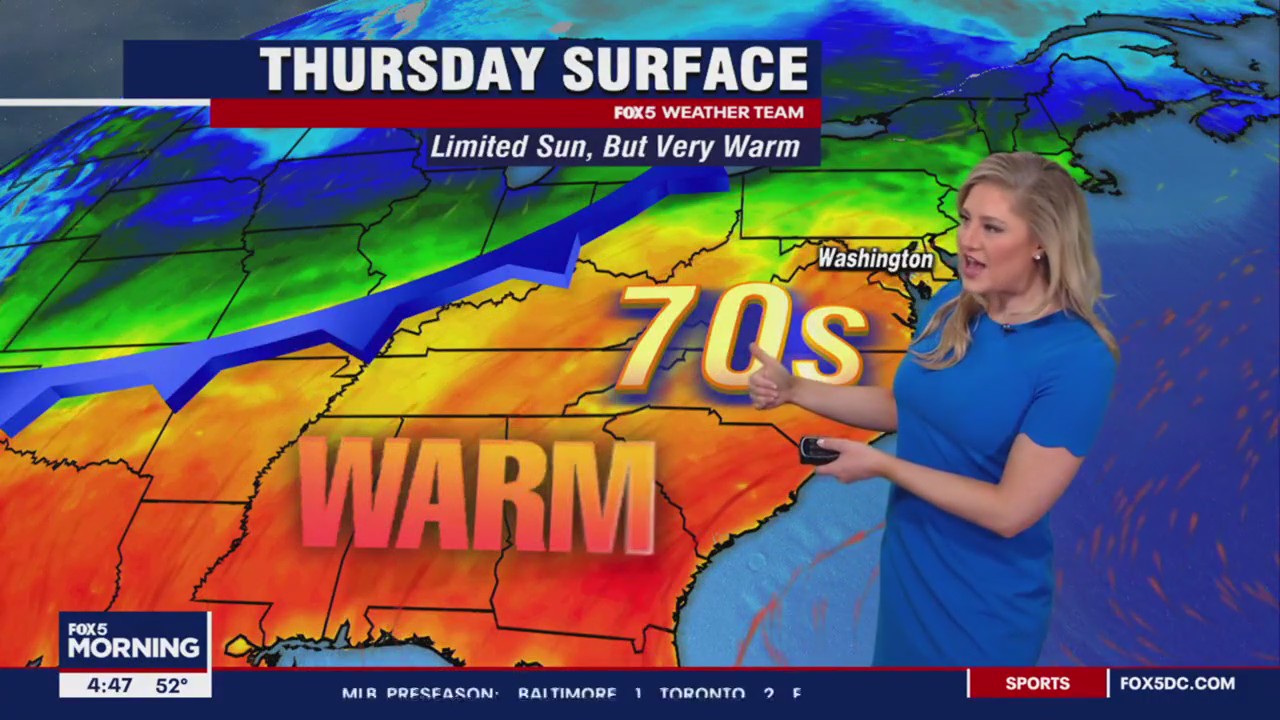 FOX 5 Weather forecast for Thursday, March 23 | FOX 5 DC