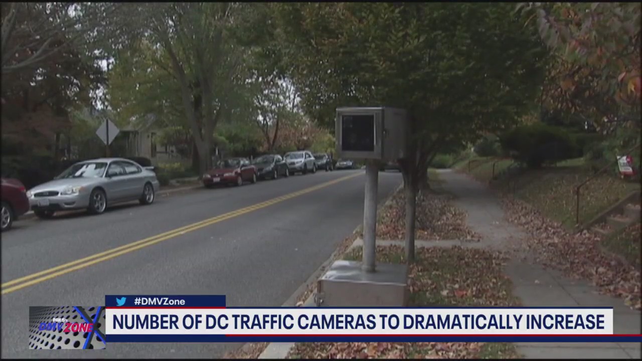 DC to install 342 new traffic cameras