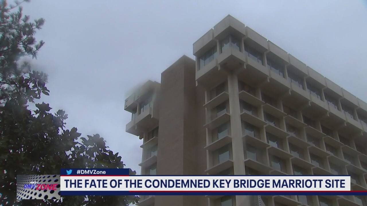 The fate of the condemned Key Bridge Marriott site
