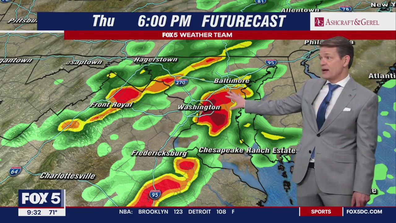 FOX 5 Weather forecast for Thursday, April 6