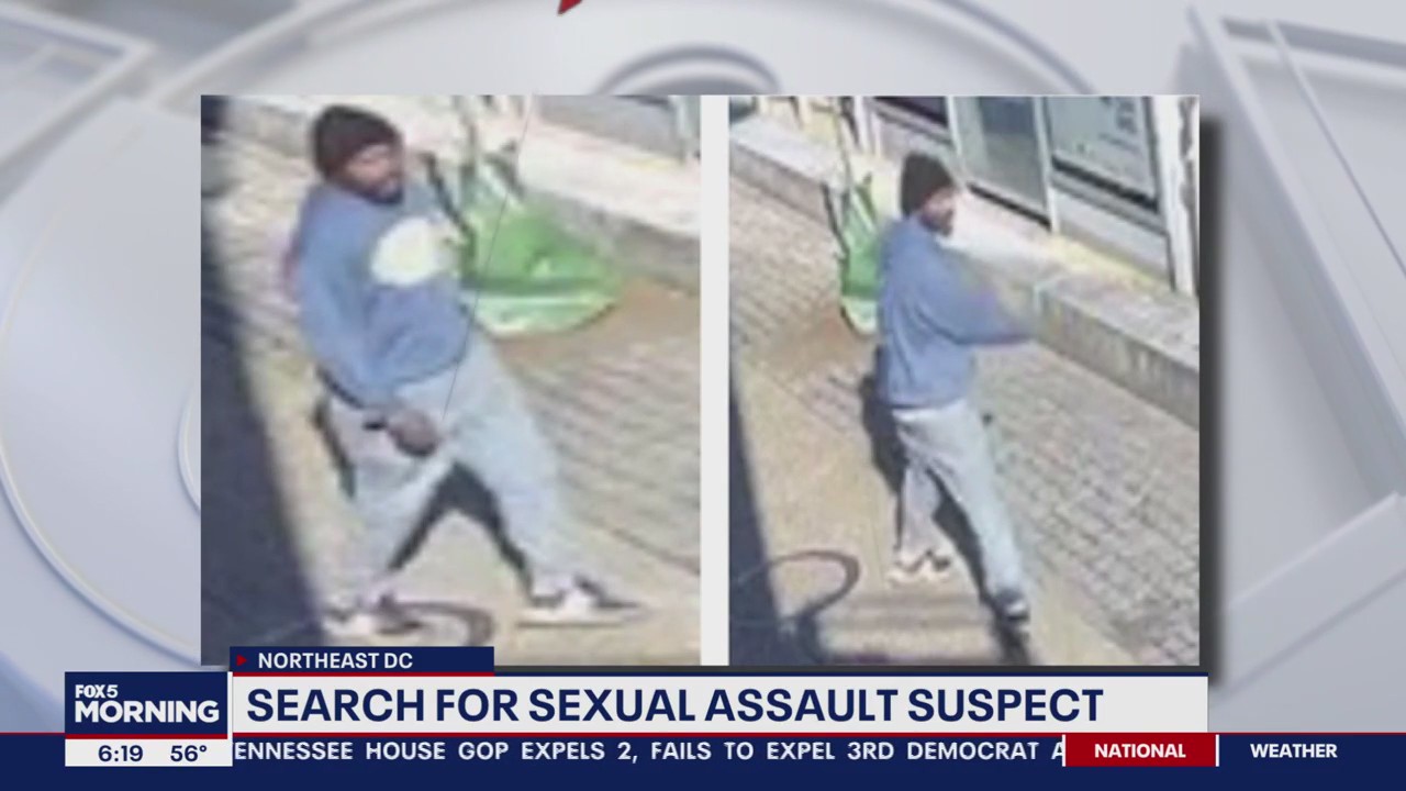 DC sex assault suspect captured by surveillance camera: police | FOX 5 DC