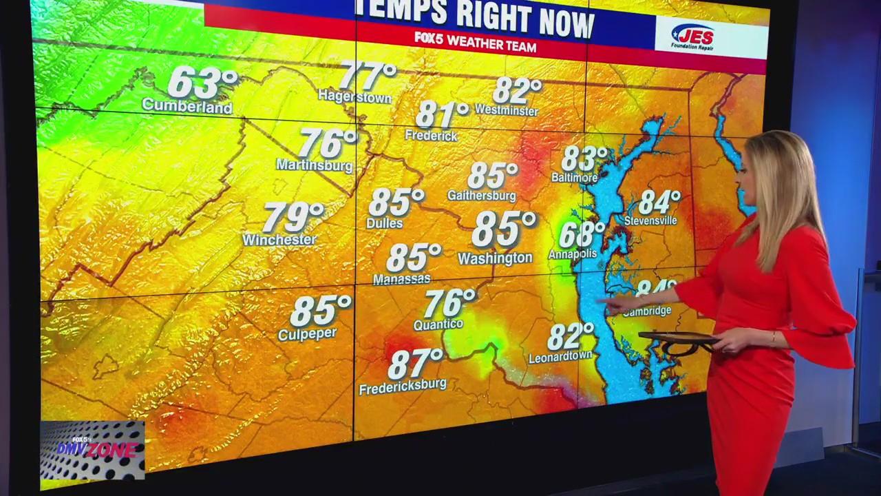 It's HOT in the DMV!