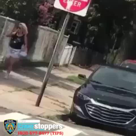 NYPD searching for woman who threw bottle, used slur at runner