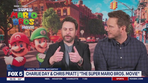 Charlie Day and Chris Pratt talk Super Mario Bros.