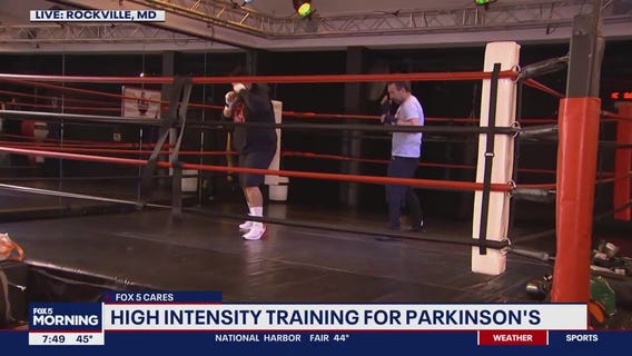 FOX 5 Cares: High intensity training workout for Parkinson's disease