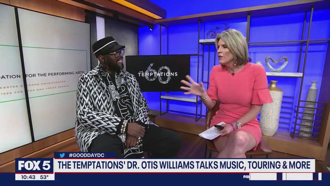The Temptations legend Dr. Otis Williams visits FOX 5 DC | FOX 5 DC