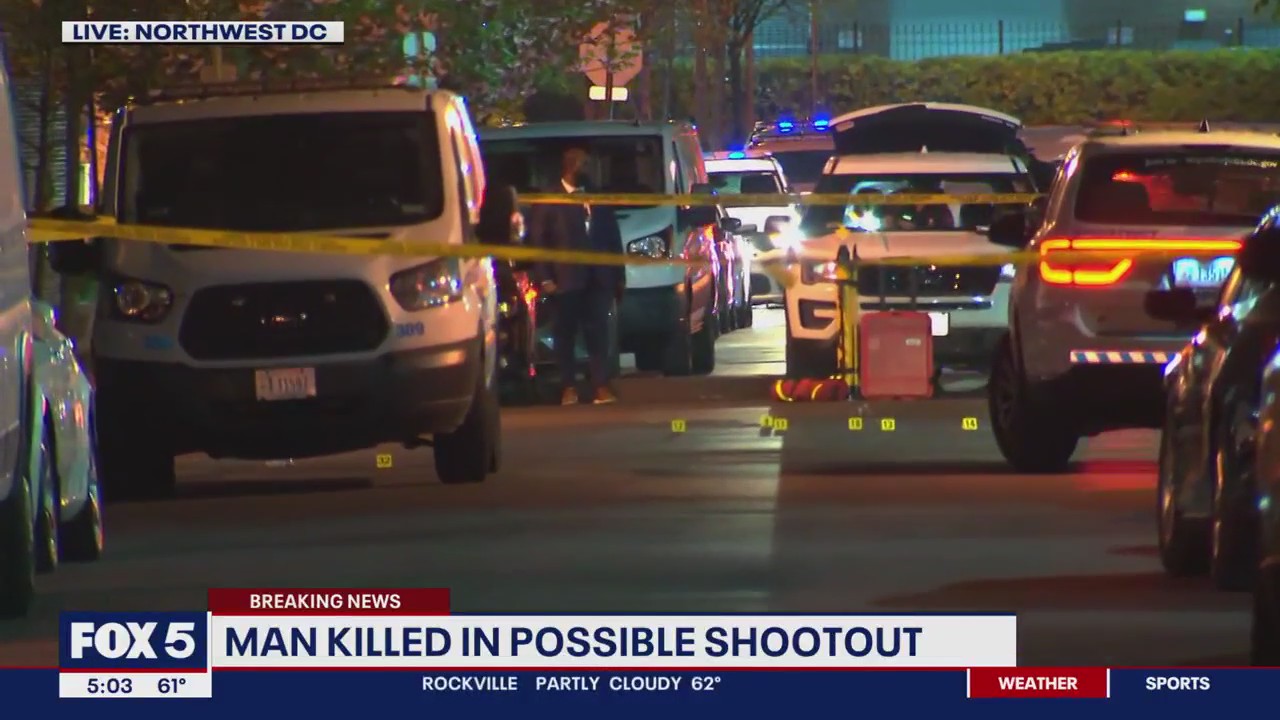 Shooting leaves 1 dead in northwest DC | FOX 5 DC