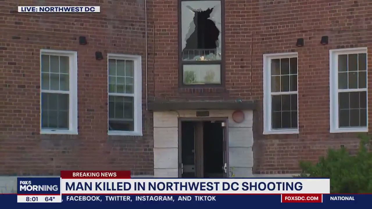 Man killed in northwest DC shooting | FOX 5 DC