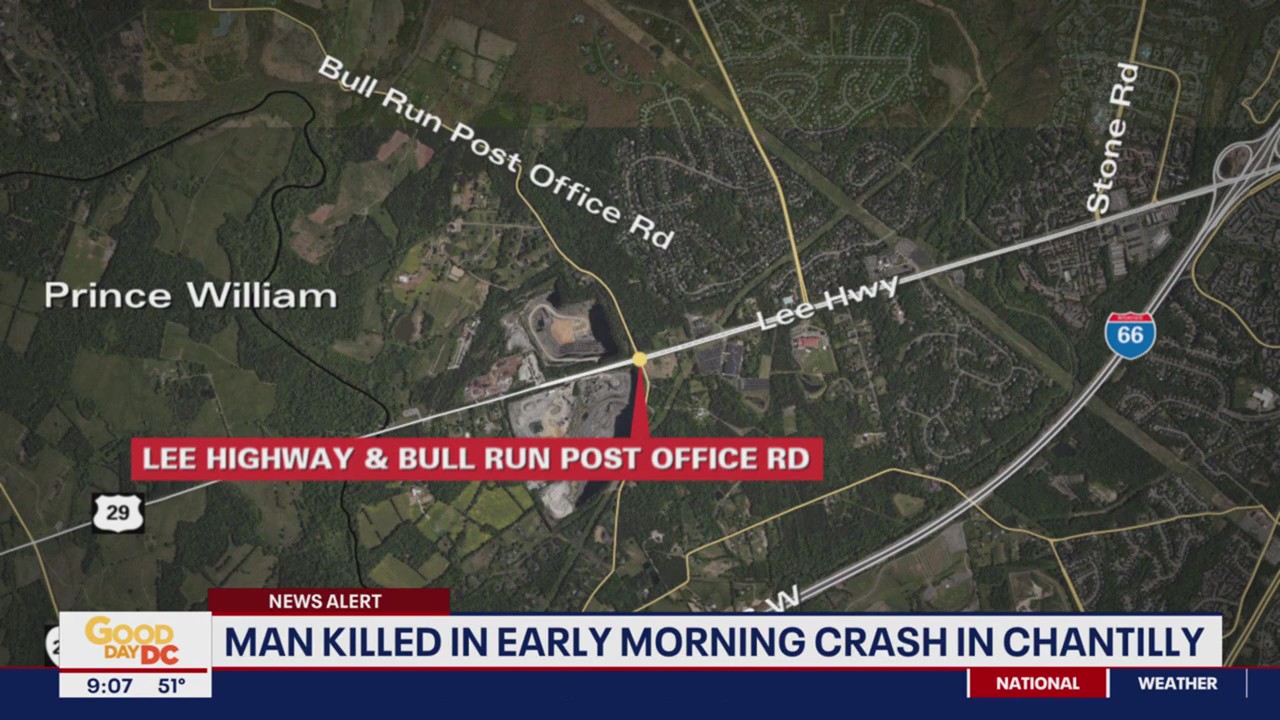 Man killed in Fairfax County crash | FOX 5 DC