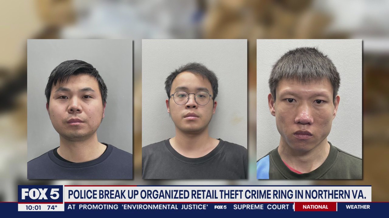 Police break up organized retail theft crime ring in northern Virginia ...