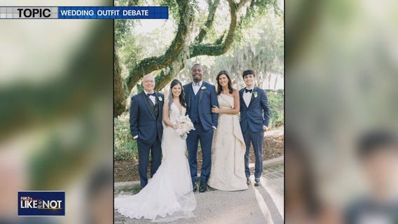 Nikki Haley wedding dress controversy