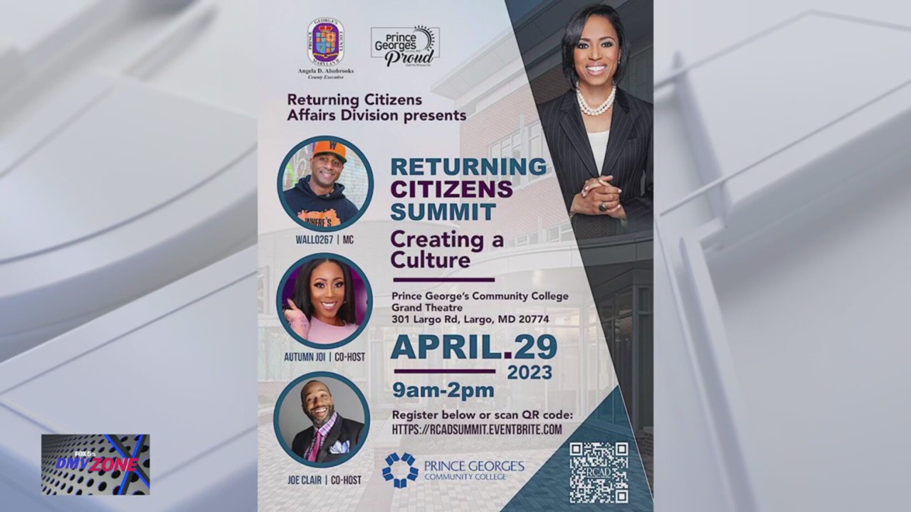 Joe Clair co-hosts the Returning Citizens Summit in Prince Georges County